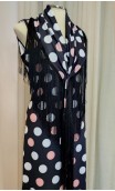 Conjunto Vestido Flamenco c/ Xale de Franja