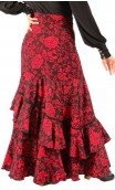 Falda Flamenco Gal c/Volantes