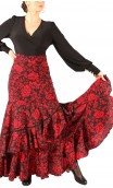 Falda Flamenco Gal c/Volantes