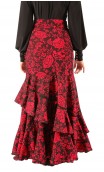 Falda Flamenco Gal c/Volantes