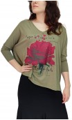 Vera Red Rose Top