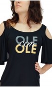 Blouse Ole con Ole Flare Sleeves