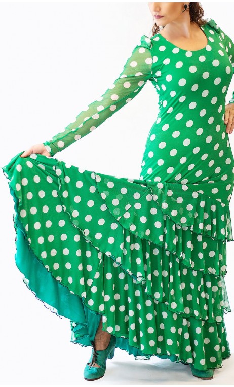 Rosario Polka-dots Tulle Dress