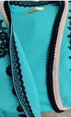 Turquoise Torera Jacket