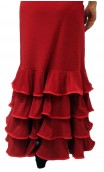 Julia 4 Ruffles Long-Dress