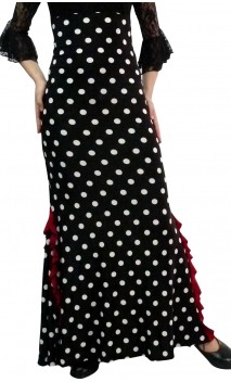 Polka-dots Lola Skirt High Waist