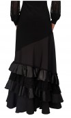 Grace Flamenco Long-Dress 4 Ruffles