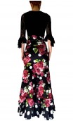 Angie Floral Flamenco Skirt